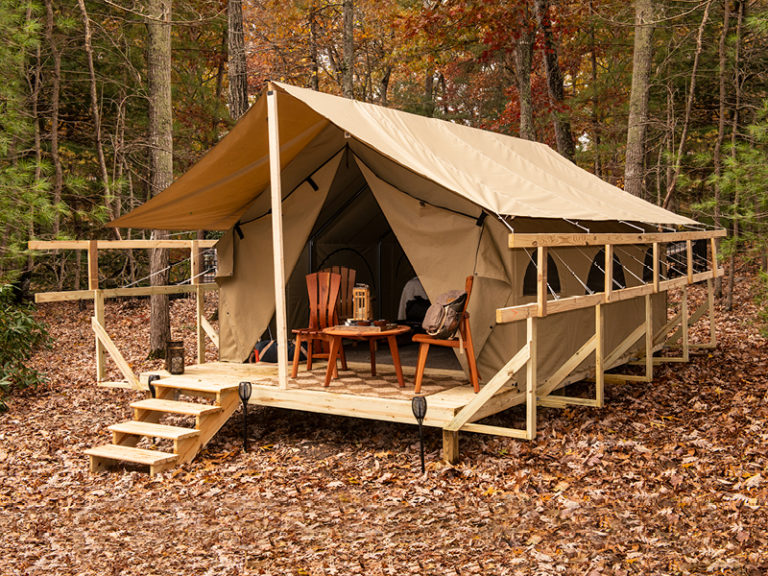 Canvas Glamping Tents - Diamond Brand Gear